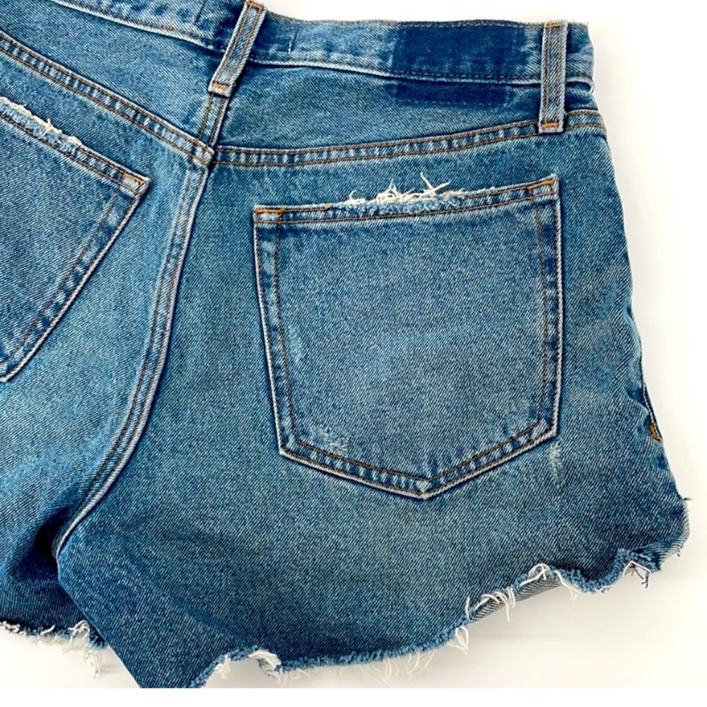 Abercrombie & Fitch AF | Mid Rise Boyfriend Denim Jean Short Zip Fly Size 28 / 6